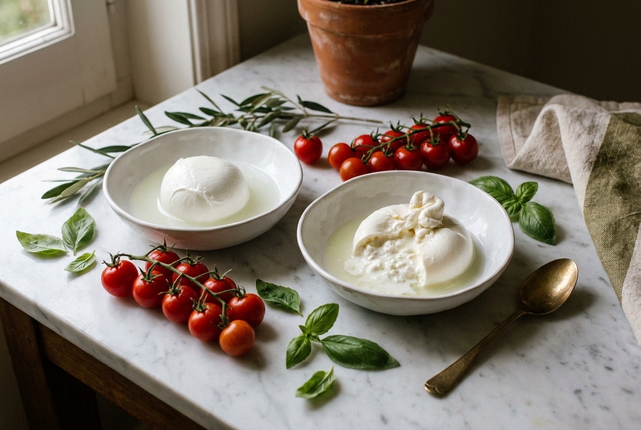 Brânzeturi proaspete — Latticini la Mercatone by Voilà, Corbeanca